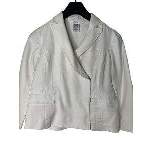 Diane Von Furstenberg jacket white women’s size 2